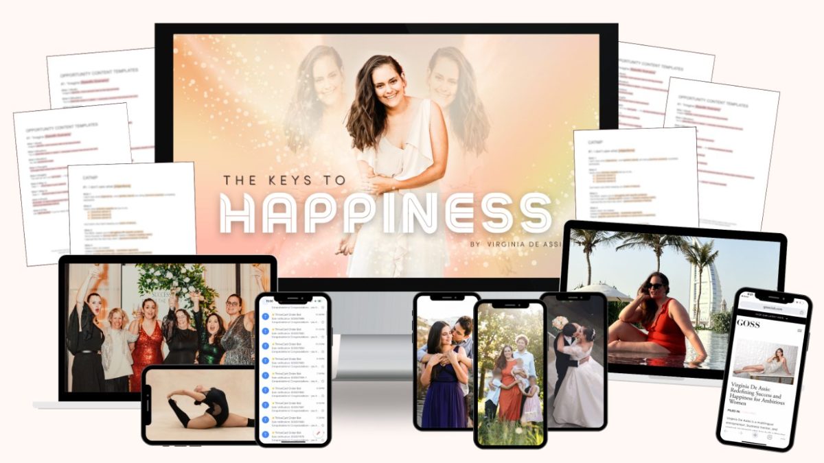 Keys to Happiness — course mockup