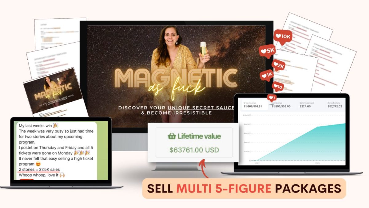 Magnetic AF — course mockup