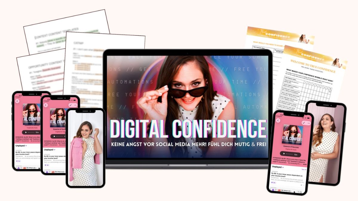 True Confidence — course mockup